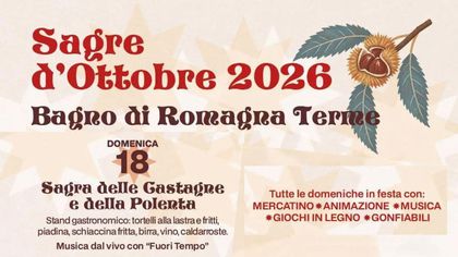 Sagre d'ottobre: Sagra delle Castagne.