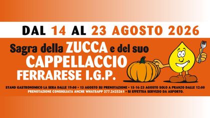 Sagra della Zucca e del suo cappellaccio ferrarese IGP