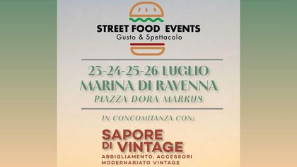 Street Food e Sapore di Vintage
