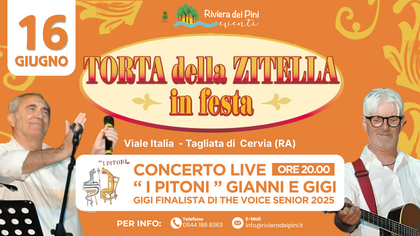 Torta della zitella in festa