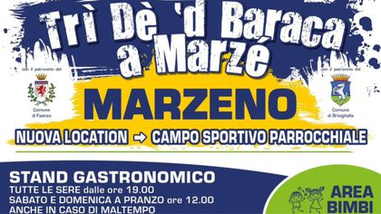 Tri dè 'd baraca a Marze'